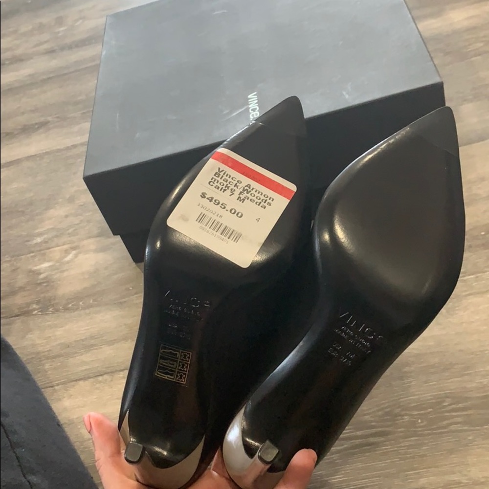 Vince Black Mule size 7 - Picture 5 of 7